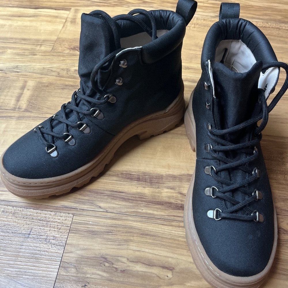 Thesus Weekend Boots Black New Size 9.5/40